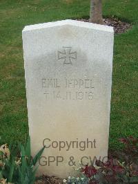 Forceville Communal Cemetery And Extension - Jeppel, Emil