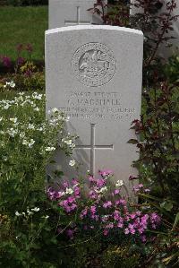 Forceville Communal Cemetery And Extension - Marshall, George