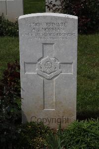 Forceville Communal Cemetery And Extension - Norman, Albert