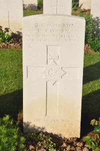 Grand-Seraucourt British Cemetery - Boorn, Ernest Joseph