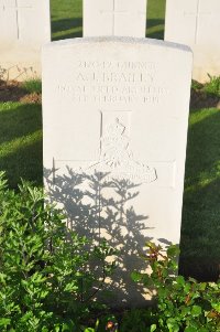 Grand-Seraucourt British Cemetery - Brailey, A J