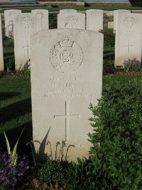 Grand-Seraucourt British Cemetery - Bran, Harold Samuel