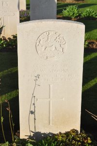 Grand-Seraucourt British Cemetery - Brooks, A W