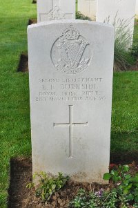 Grand-Seraucourt British Cemetery - Burnside, E E