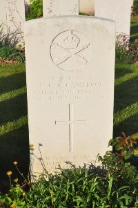 Grand-Seraucourt British Cemetery - Cameron, G C K