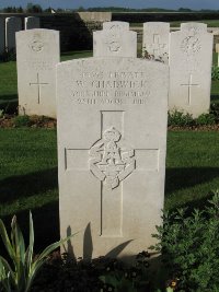 Grand-Seraucourt British Cemetery - Chadwick, W