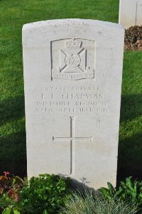 Grand-Seraucourt British Cemetery - Chapman, Frederick Ernest