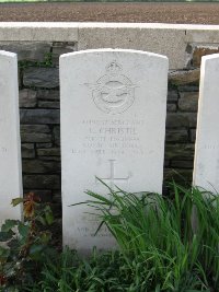 Grand-Seraucourt British Cemetery - Christie, Charles