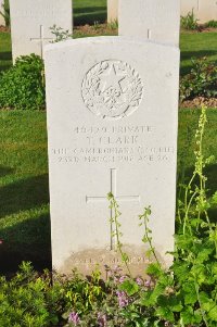 Grand-Seraucourt British Cemetery - Clark, Thomas