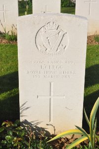 Grand-Seraucourt British Cemetery - Clegg, J