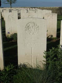 Grand-Seraucourt British Cemetery - Coid, A