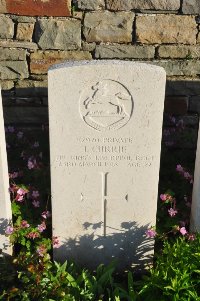 Grand-Seraucourt British Cemetery - Currie, James