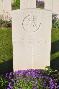 Grand-Seraucourt British Cemetery - Fawcett, W