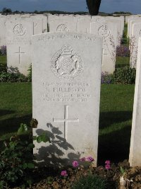 Grand-Seraucourt British Cemetery - Fullbrook, J