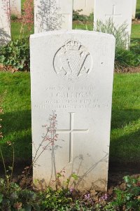 Grand-Seraucourt British Cemetery - Galligan, John