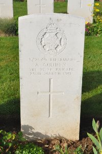 Grand-Seraucourt British Cemetery - Godden, A