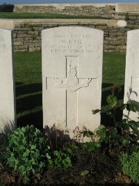 Grand-Seraucourt British Cemetery - Hall, William