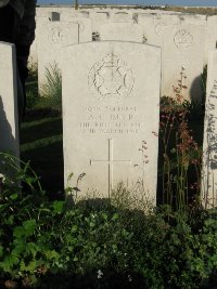 Grand-Seraucourt British Cemetery - Imber, A C