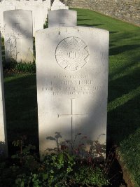 Grand-Seraucourt British Cemetery - Johnstone, G