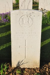 Grand-Seraucourt British Cemetery - Kant, David Kilgour