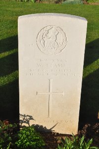 Grand-Seraucourt British Cemetery - Lamb, William James