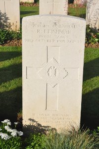 Grand-Seraucourt British Cemetery - Leishman, Robert