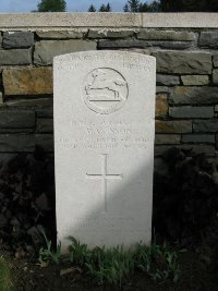 Grand-Seraucourt British Cemetery - Makinson, James