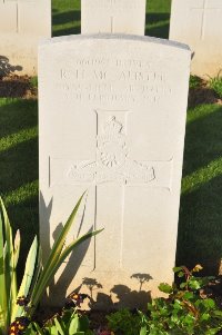 Grand-Seraucourt British Cemetery - McAlister, R H