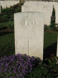 Grand-Seraucourt British Cemetery - Meaker, A E