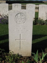 Grand-Seraucourt British Cemetery - Mears, E E