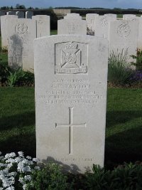 Grand-Seraucourt British Cemetery - Payton, Clarence Edward