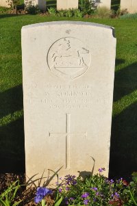 Grand-Seraucourt British Cemetery - Robinson, W