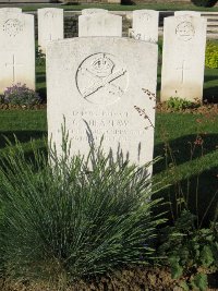 Grand-Seraucourt British Cemetery - Shearlaw, G