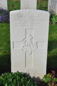 Grand-Seraucourt British Cemetery - Spencer, Herbert