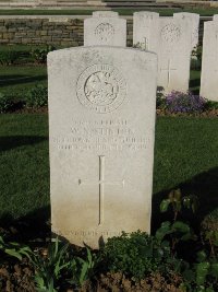 Grand-Seraucourt British Cemetery - Stinton, William Noah