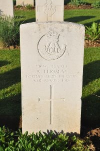 Grand-Seraucourt British Cemetery - Thomas, Alfred