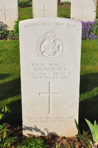 Grand-Seraucourt British Cemetery - Webster, H G