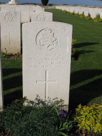 Grand-Seraucourt British Cemetery - Woodward, W S