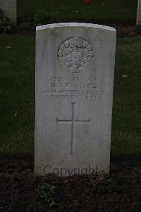 Hermies British Cemetery - Edridge, H J