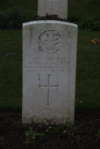 Hermies British Cemetery - Frankland, George Slater