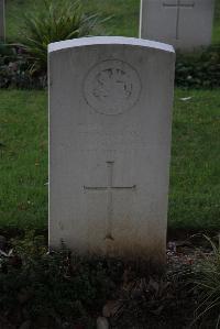 Hermies British Cemetery - Nelson, B