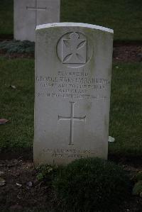 Hermies British Cemetery - Ranking, The Rev. George Harvey