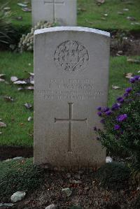 Hermies British Cemetery - Watson, L J