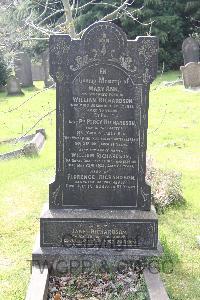 Rotherham (Moorgate) Cemetery - Richardson, Percy