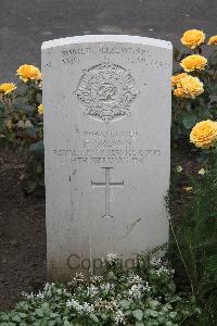 Sheffield (Burngreave) Cemetery - Brown, Fred