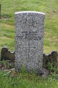 Sheffield (Burngreave) Cemetery - Brown, L