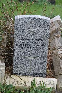 Sheffield (Burngreave) Cemetery - Grant, Albert Edward