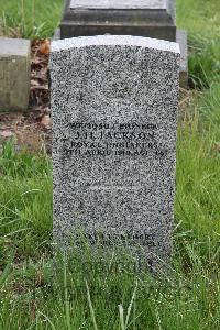 Sheffield (Burngreave) Cemetery - Jackson, John Henry