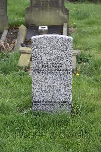 Sheffield (Burngreave) Cemetery - Jones, Tom Harry