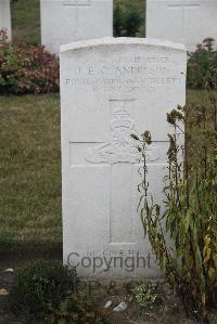 Les Baraques Military Cemetery Sangatte - Andreson, James Ernest Charles